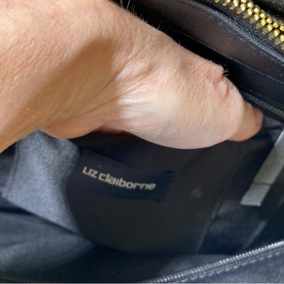 Liz Claiborne Tote bag, brown & gold - Picture 10 of 14